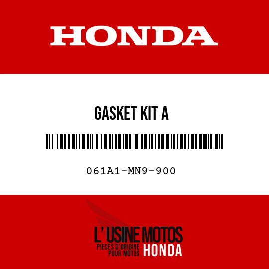 image de 061A1-MN9-900 GASKET KIT A