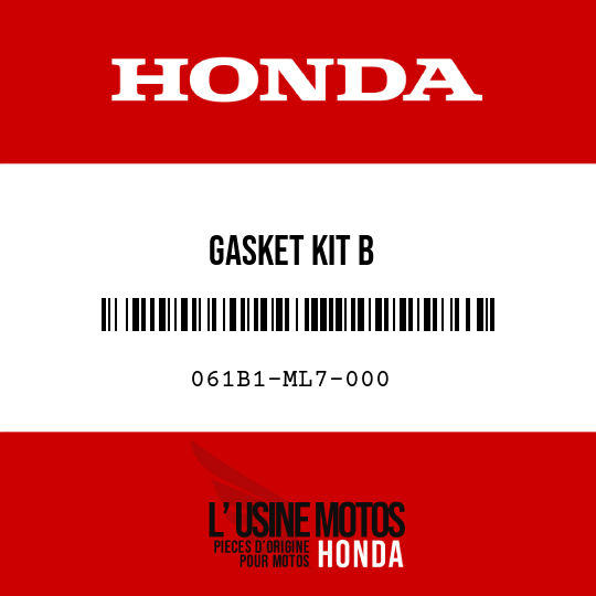 image de 061B1-ML7-000 GASKET KIT B