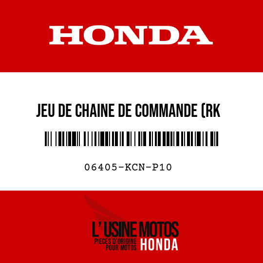 image de 06405-KCN-P10 JEU DE CHAINE DE COMMANDE (RK EXCEL) (RK520 112L-120L)