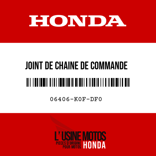 image de 06406-K0F-DF0 JOINT DE CHAINE DE COMMANDE (420-14/37T)