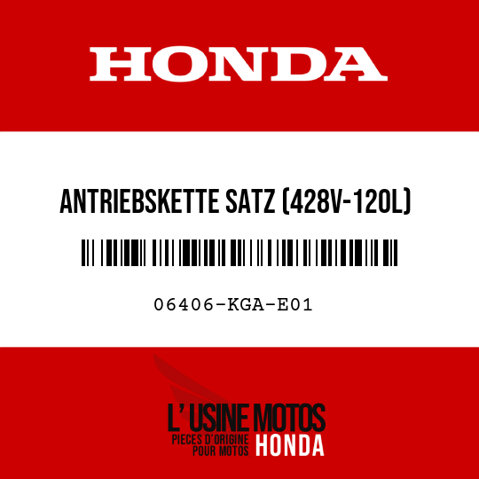 image de 06406-KGA-E01 ANTRIEBSKETTE SATZ (428V-120L)