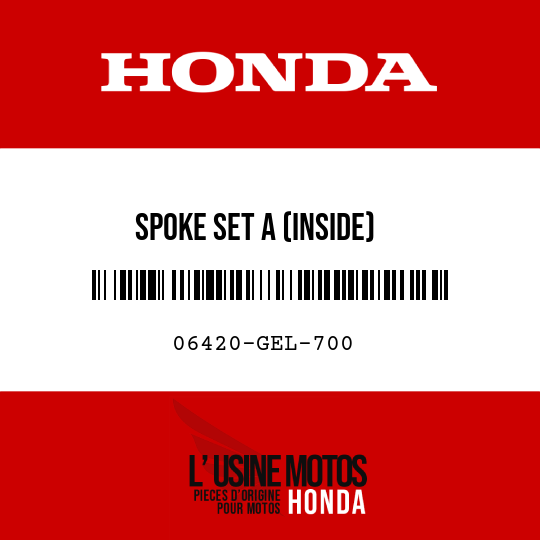 image de 06420-GEL-700 SPOKE SET A (INSIDE)