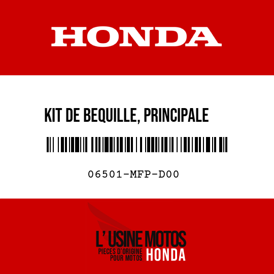 image de 06501-MFP-D00 KIT DE BEQUILLE, PRINCIPALE
