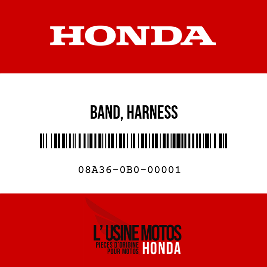 image de 08A36-0B0-00001 BAND, HARNESS