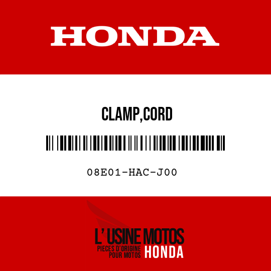 image de 08E01-HAC-J00 CLAMP,CORD