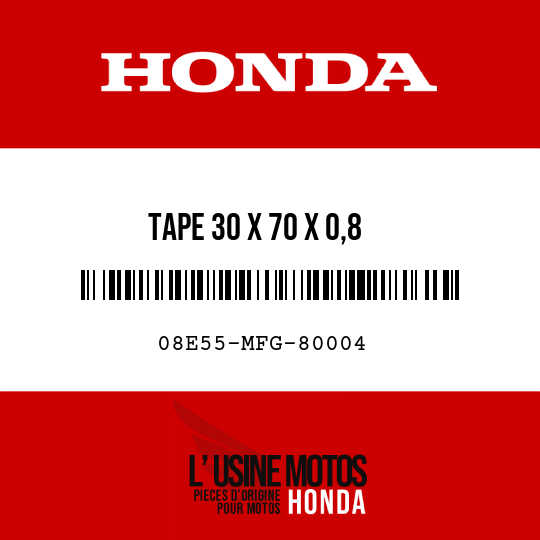image de 08E55-MFG-80004 TAPE 30 X 70 X 0,8