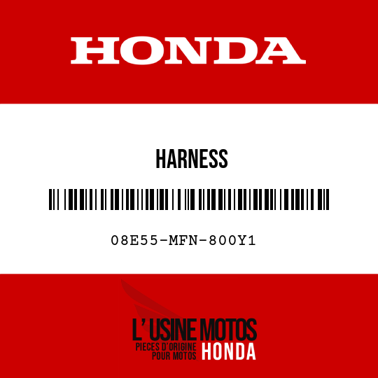 image de 08E55-MFN-800Y1 HARNESS