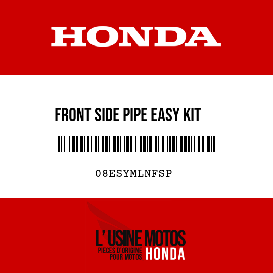 image de 08ESYMLNFSP FRONT SIDE PIPE EASY KIT