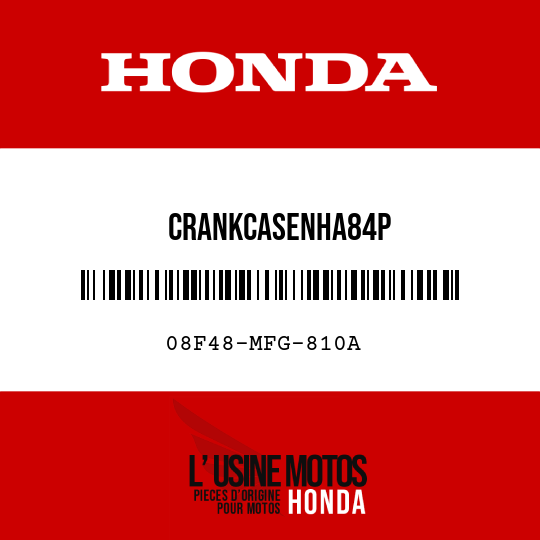 image de 08F48-MFG-810A CRANKCASENHA84P