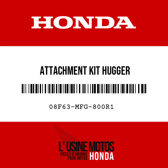 image de 08F63-MFG-800R1 ATTACHMENT KIT HUGGER
