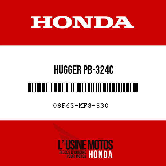 image de 08F63-MFG-830 HUGGER PB-324C