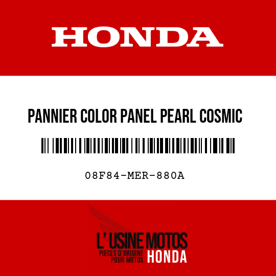 image de 08F84-MER-880A PANNIER COLOR PANEL PEARL COSMIC BLACK