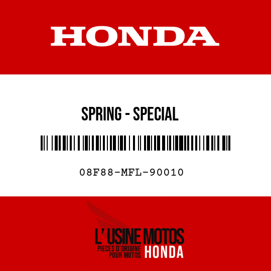image de 08F88-MFL-90010 SPRING - SPECIAL