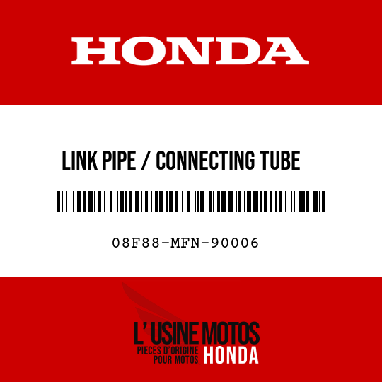 image de 08F88-MFN-90006 LINK PIPE / CONNECTING TUBE