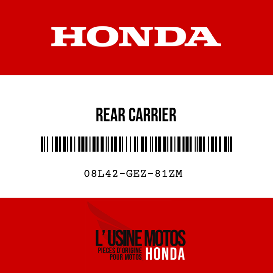 image de 08L42-GEZ-81ZM REAR CARRIER