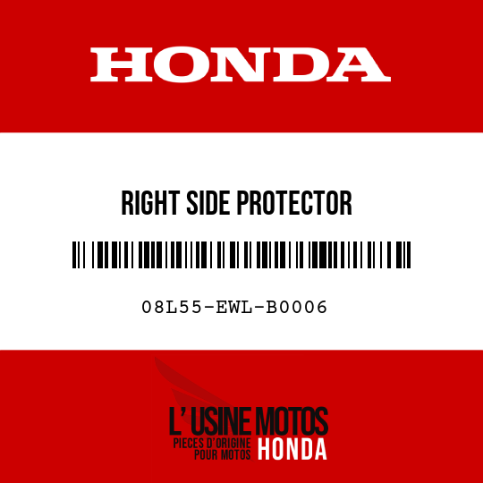 image de 08L55-EWL-B0006 RIGHT SIDE PROTECTOR