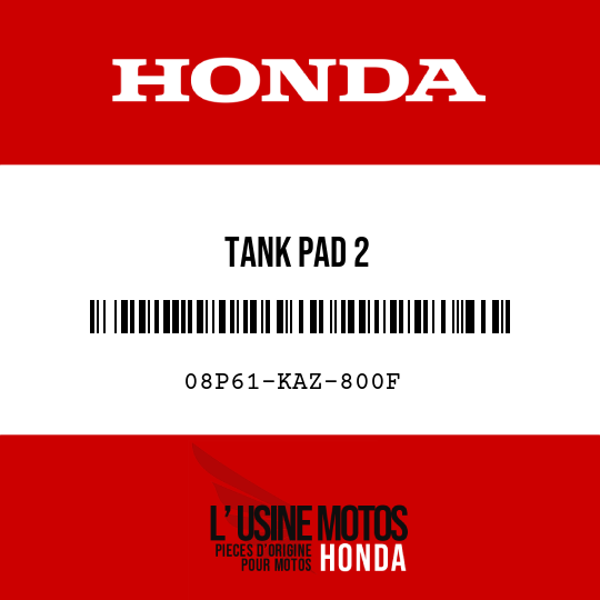 image de 08P61-KAZ-800F TANK PAD 2