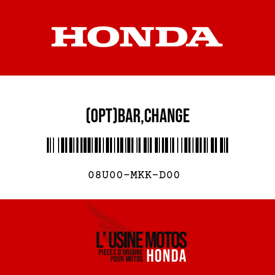 image de 08U00-MKK-D00 (OPT)BAR,CHANGE