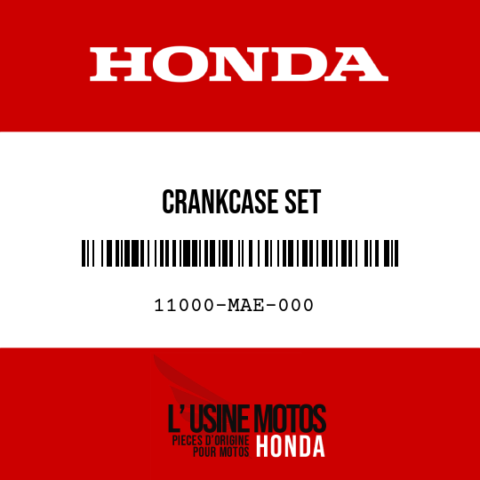 image de 11000-MAE-000 CRANKCASE SET