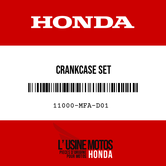 image de 11000-MFA-D01 CRANKCASE SET