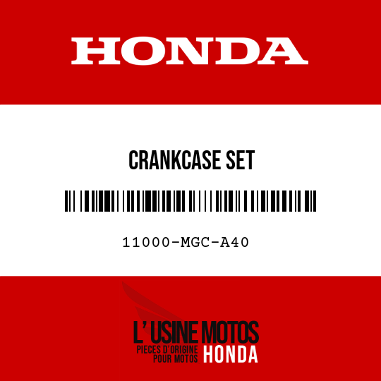 image de 11000-MGC-A40 CRANKCASE SET
