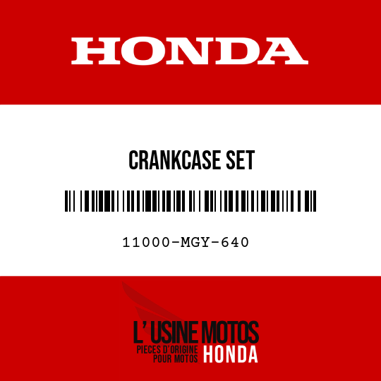 image de 11000-MGY-640 CRANKCASE SET