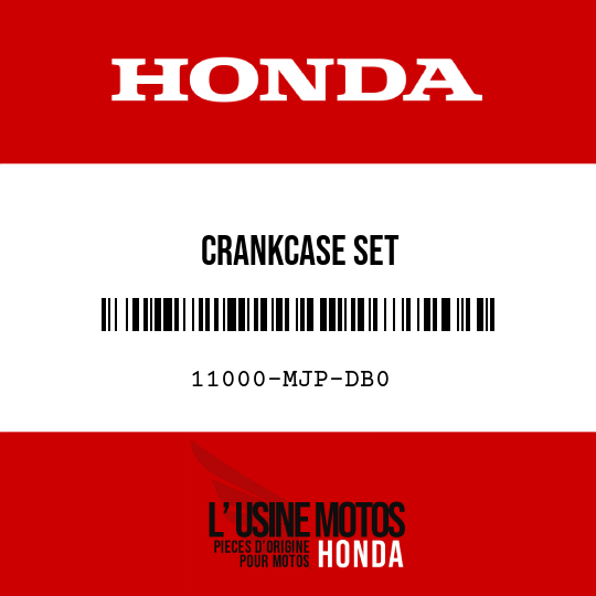 image de 11000-MJP-DB0 CRANKCASE SET