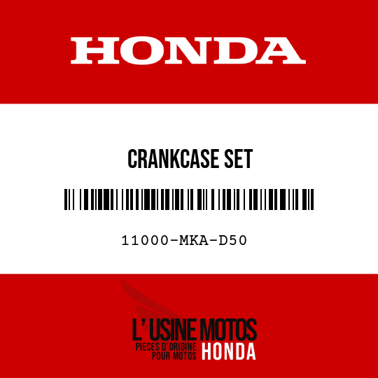 image de 11000-MKA-D50 CRANKCASE SET