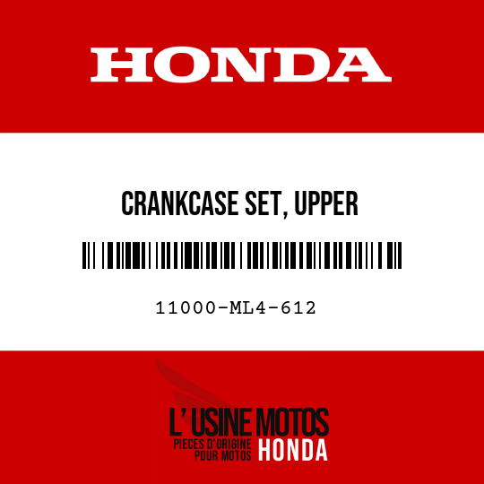 image de 11000-ML4-612 CRANKCASE SET, UPPER