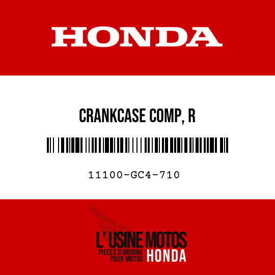 image de 11100-GC4-710 CRANKCASE COMP, R