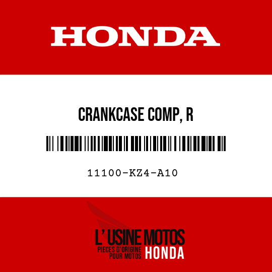 image de 11100-KZ4-A10 CRANKCASE COMP, R