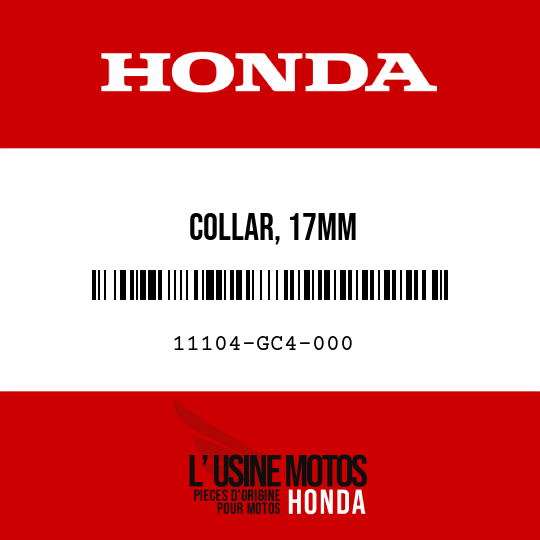 image de 11104-GC4-000 COLLAR, 17MM