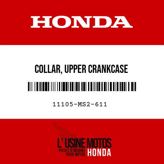 image de 11105-MS2-611 COLLAR, UPPER CRANKCASE
