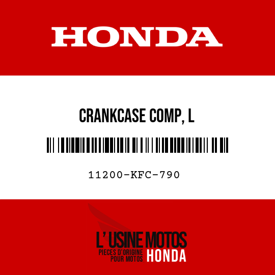 image de 11200-KFC-790 CRANKCASE COMP, L