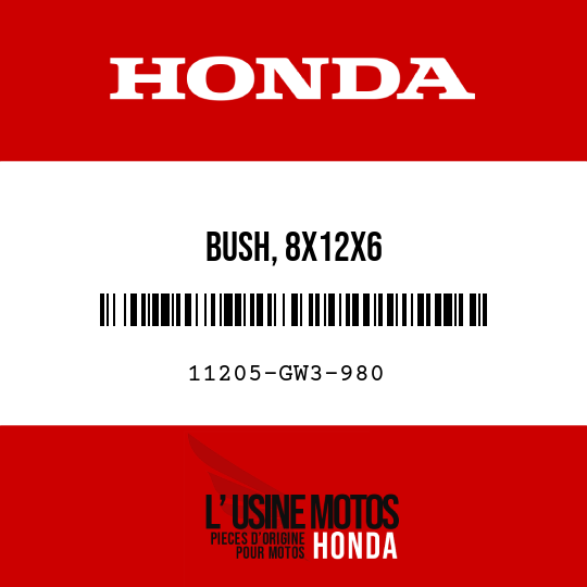 image de 11205-GW3-980 BUSH, 8X12X6