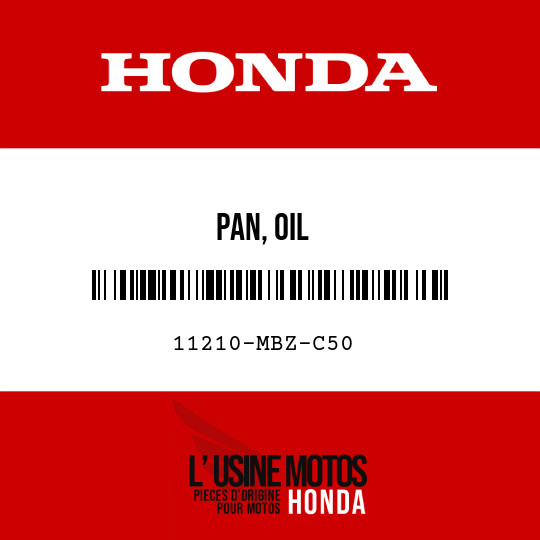 image de 11210-MBZ-C50 PAN, OIL