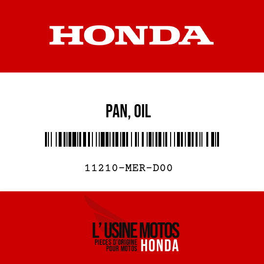 image de 11210-MER-D00 PAN, OIL