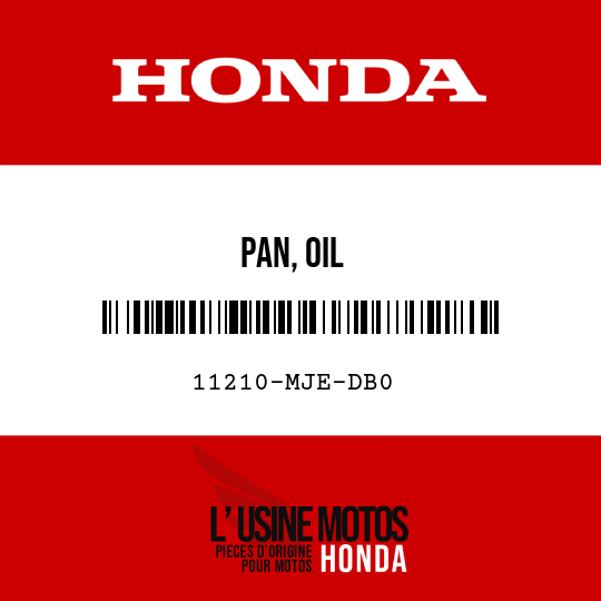 image de 11210-MJE-DB0 PAN, OIL