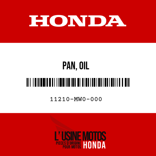 image de 11210-MW0-000 PAN, OIL