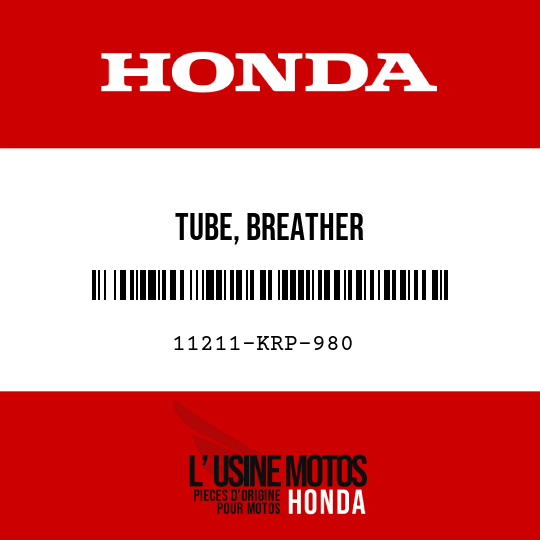 image de 11211-KRP-980 TUBE, BREATHER