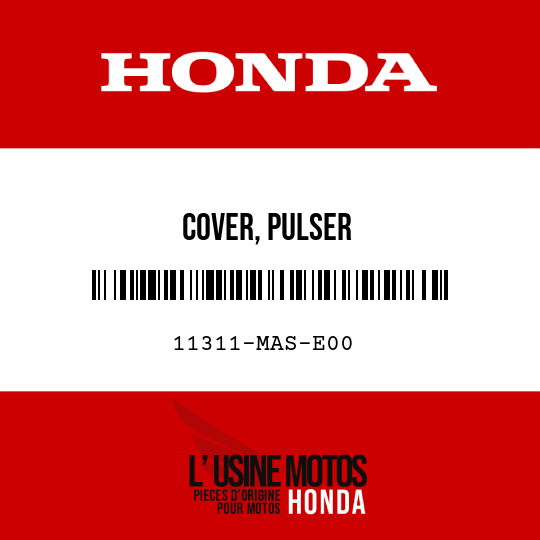 image de 11311-MAS-E00 COVER, PULSER