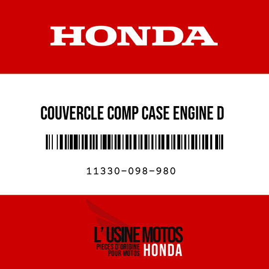 image de 11330-098-980 COUVERCLE COMP CASE ENGINE D