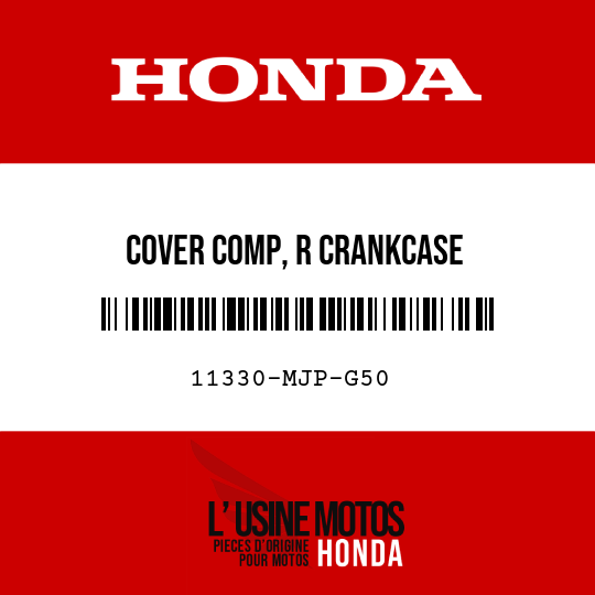 image de 11330-MJP-G50 COVER COMP, R CRANKCASE