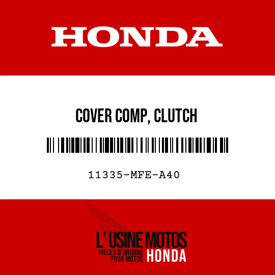 image de 11335-MFE-A40 COVER COMP, CLUTCH