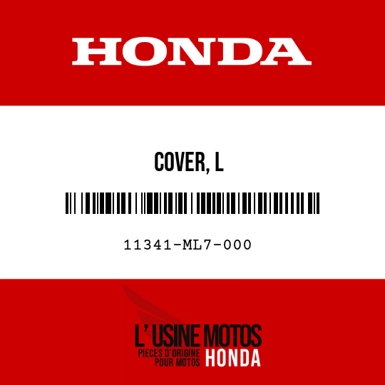 image de 11341-ML7-000 COVER, L