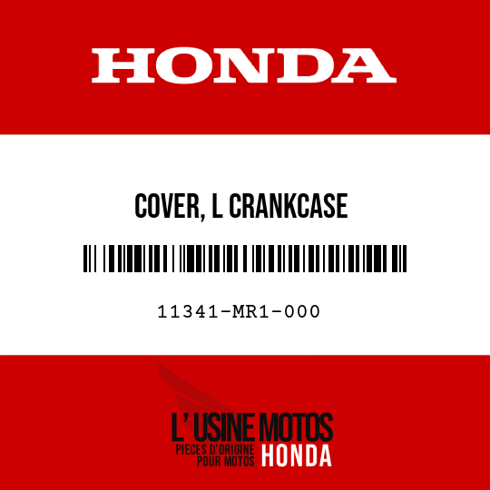 image de 11341-MR1-000 COVER, L CRANKCASE