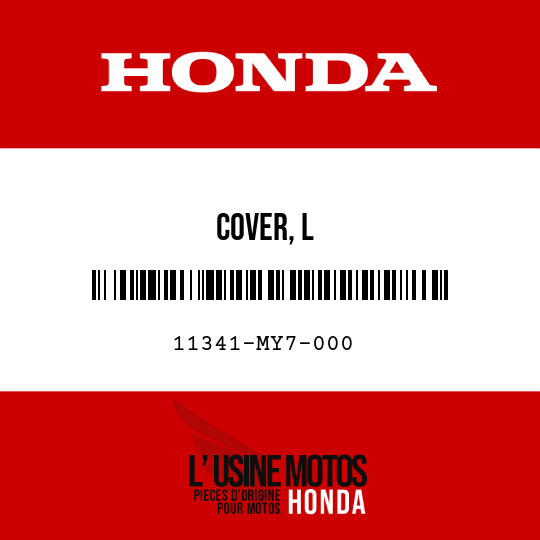 image de 11341-MY7-000 COVER, L