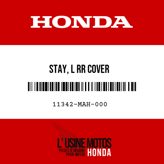 image de 11342-MAH-000 STAY, L RR COVER