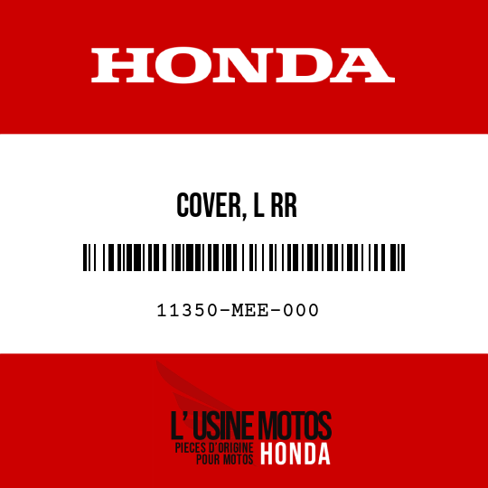 image de 11350-MEE-000 COVER, L RR