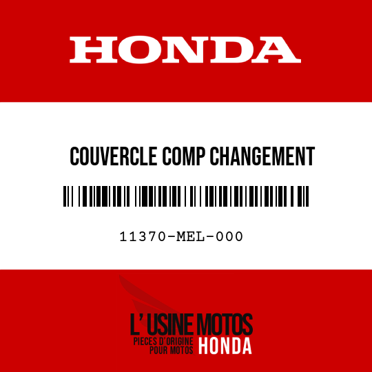 image de 11370-MEL-000 COUVERCLE COMP CHANGEMENT